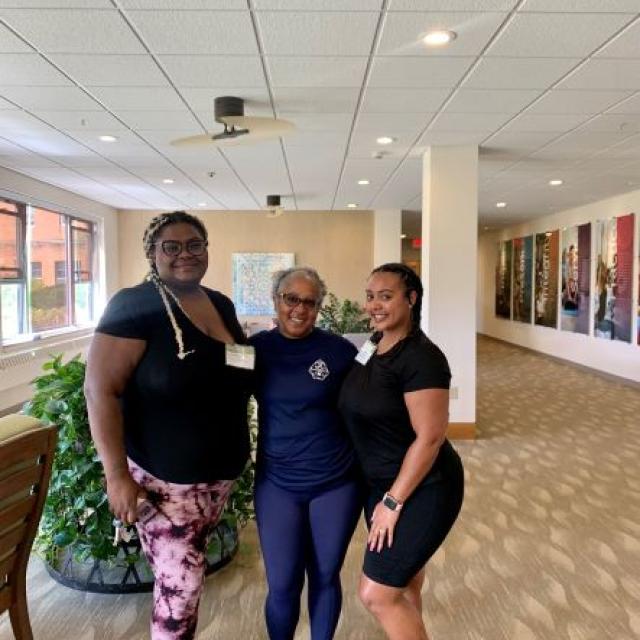 Group photo of people at Kripalu